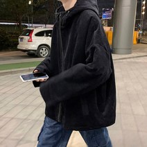 후드 남성 빈티지 재팬 스타일 bf 지퍼 아우터 하라주쿠 코듀로이 힙합 스트리트 코트 솔리드 올 매치 맨 바람막이 야상 자켓