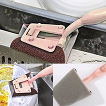 찌든때제거 손잡이 수세미 리필 20P세트(핑크) 수세미먹는법 매직수세미 까칠한수세미