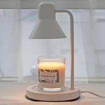 아로니카 미니캔들워머세트퓨어캔들200g+전구2개포함, 화이트, 릴리오브더밸리