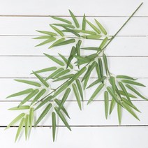 대나무 잎 가지 74cm(70잎) 인조나무 제작용 잎사귀 조화재료 인테리어조화