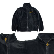 겨울 기모 블랙 옐로우 후리스 집업 MARINES 남자 플리스 패딩 뽀글이 서바이벌 밀리터리 여성