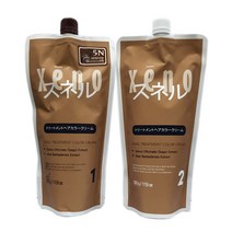 뉴겐 Xeno 제노 스넬 트리트먼트 칼라크림 500ml, 6N-라이트브라운