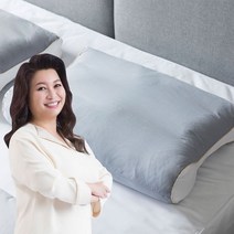 블랙라벨 목편한 기절베개 1종세트(베개+순면커버), 단품