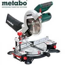 고속절단기 금속절단기 알루미늄절단기 Metabo 8인치 10인치 12인치 푸시풀 절단기 알루미늄 합금 다기능 45도 전동 공구, 12번KSU 100 소형 스탠드