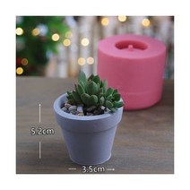 다육 식물 캔들 실리콘 몰드 DIY 선인장 금형 모양 틀 입체 모양틀 케이크 장식 아로마 테라피 석고 접착제 베이킹 도구 양초 만들기 용품, A