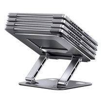 로이모 노트북 거치대 쿨링홀 ROEMO-515, 다크그레이