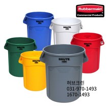 러버메이드 [허브크린 16701493] 벤티드 브루트 75L, 흰색, 1개