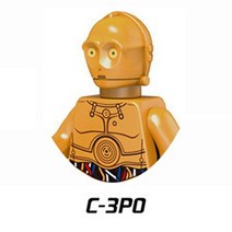 레고호환블럭 r2-d2 bb-8 c-3po r4-p17 k-2so ig88 배틀, n-pg659