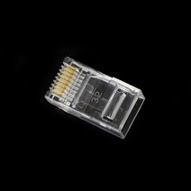 RJ45커넥터 랜선잭 투명 플러그 8P