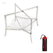 접이식화로대 캠핑 감성불멍용y51d 야외 mini campfire fire rack, 크기가 큰