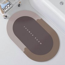 슈퍼 흡수성 거실 바닥 매트 욕실 카펫 주방 오일 방지 규조토 진흙 목욕 간단한 미끄럼, gzn6007_40CMx60CM