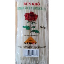 BUN KHO RICE VERMICELLI 분코 라이스 버미셀리 300g worldfood, 1개