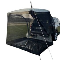 후방 텐트 with fly screen van 캠핑 텐트 tailgate shade awning tent for car Truck tent for outdoor and road t, 없음
