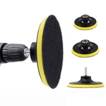 샌딩패드 3인치-5인치 샌딩기 그라인더 백업패드 폴리싱 사포 전동드릴 원형샌딩패드 교체 목공, 샌딩패드 5인치(10mm) 그라인더용