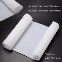 미니창문형에어컨 백색 PTFE 필름 고강도 압축 성형 압출 두께 1 개, 11.0.3mm - 250x500mm 1pcs