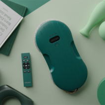 오로와 프리미엄 창문로봇 청소기 (딥그린)