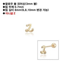 로이드 로이드 러브포엠 이니셜 Z 14K GOLD 피어싱 LPFL301ZG뉴코아창원점