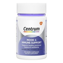 센트룸 무드 이뮨 서포트 50 캡 Centrum Mood Immune Support Capsules Kpf