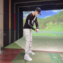 내추럴모드 남자 골프조거팬츠 남성 카고바지