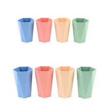 파스텔 탕비실 커피 정리함 꽂이 소품 수납함, 대 - 블루