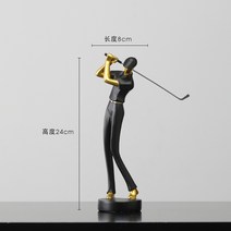 골프 장식품 황동 선반 골프내기 골프매니아 스크린골프장 데코 선물, 옵션5