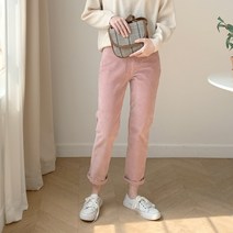 따수워 코듀로이 밴딩팬츠 여성 코듀로이팬츠