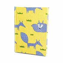 BooKiss DIY 북아트 1216 노트만들기KIT 여우 노랑 만들기키트, 윈지커머스_단일옵션