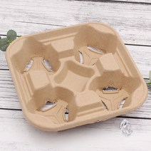 4구 난좌캐리어 100개/커피컵트레이/테이크아웃캐리어, 단품, 단품