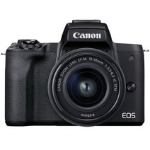 [캐논] EOS M50 Mark ll + 15-45mm + 22mm IS STM KIT 블랙 정품 /GD