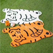 [COPACE]jy118 발매트 현관매트 주방매트 화장실매트 발판매트 침대 욕실 싱크대 사무실 호랑이, 화이트타이거