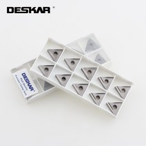 드릴척 10PCS DESKAR tng160402 TNGG160404 R-C L-C R-F L-F LF90 서멧 선반 도구 CNC 커터 절단 부품 R-P, [05] R-F LF90, [02] TNGG160404, 05 R-F LF90_02 TNGG160404