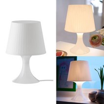 이케아 LAMPAN 람판 탁상스탠드 화이트