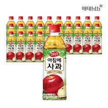 과일촌 아침에사과 500ml 24입, 단품, 1ml