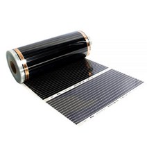 적외선 Underfloor 난방 필름 220V 전기 따뜻한 바닥 시스템 80Wm2 50CM 너비 홈 온난화 호일 매트 Made In Korea, 50x150cm