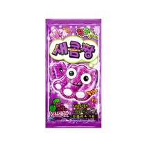 카투길식품 SKD-친구가좋아하는 새콤짱 포도맛 45g, 2개