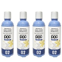 POC Pro 프로폴리스+프로바이오틱스 오랄클리어 찌꺼기 가글 600ml, 4