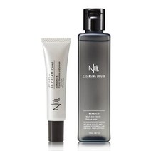 NULL BB 크림 블루비어드 아크네 흉터 온 선스크린 SPF30 PA++ 컨실러 남성용 20g, 훌륭한 가치의 BB 크림 + 클렌징 세트