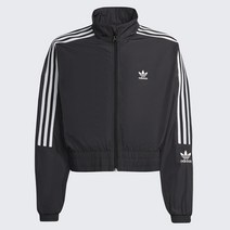 아디다스 주니어 트랙탑 트레이닝복상의 운동복 일상복 축구 등교복 어린이 크롭 자켓 블랙