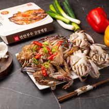 연안부두 간장게장 1kg 꽃게 3마리 간장꽃게장 밥도둑