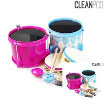 리듬악기 드럼세트 어린이집악기 악기놀이세트 악기세트 아기악기 리듬세트, 핑크