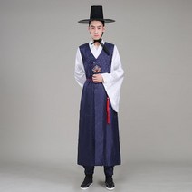 남자 한복 선비복 공연 촬영 의상 명절 소품 선비 전통 복장