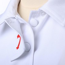 BLESSUME 성직자 여성용 로마 카삭스 싱글 브레스티드 장관 합창단 로브 .. 정품보장