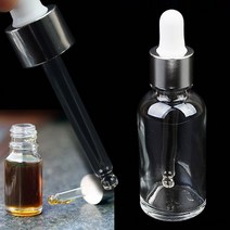 스포이드 유리공병 30ml 에센스 앰플 오일 화장품소분, 20개