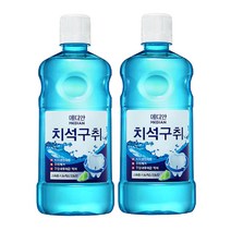 메디안 치석구취 마우스워시액 700ml 구강세정제, 2개