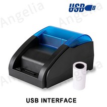 PDA 피디에이 스캐너 5MM 데스크탑 POS US 블루투스 열 영수증 프린터 판매 상점 지원 윈도우 안드로이드, 01 USB INTERFACE_03 영국 플러그