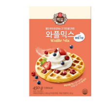 백설 와플믹스 450g x 6, 6개