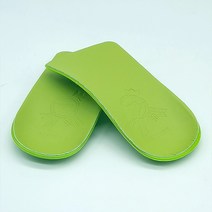 퀸마루 인체공학 교정구 기능성깔창 걸으면서발마사지, 225, 그린