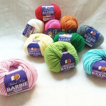 바비울 인형뜨기 모티브뜨기 58색, 54