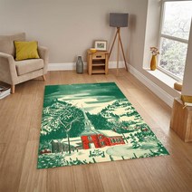 일본 애니메이션 야간 장면 러그 어린이 게임 바닥 매트 슈퍼 프린팅 카펫 현대 가정 거실 장식 세탁 가능한 바닥 러그