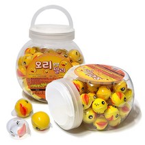 오리 모양 젤리 18g 50개, 900g, 1통